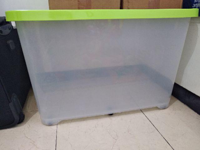 Box Container 135 Liter Transparan
