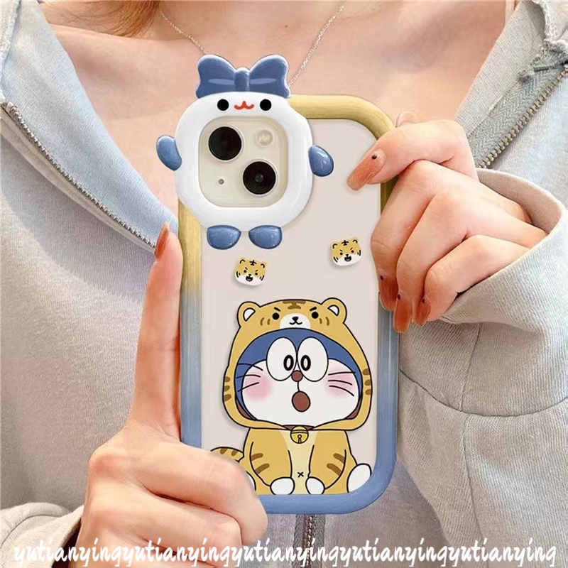 Soft Case TPU Motif Doraemon 3D Untuk Samsung A50 A12 A13 A32 A03 A22 A23 A03s A53 A52s A73 A51 A3S A02s A52 A50s A33 A11 A71 M22 M21 M22