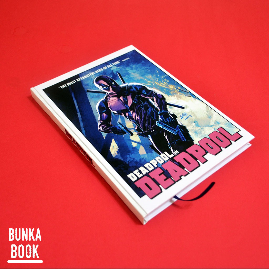 

Note Book Hardcover Dead Pool Ukuran A5 Jurnal Agenda Planner