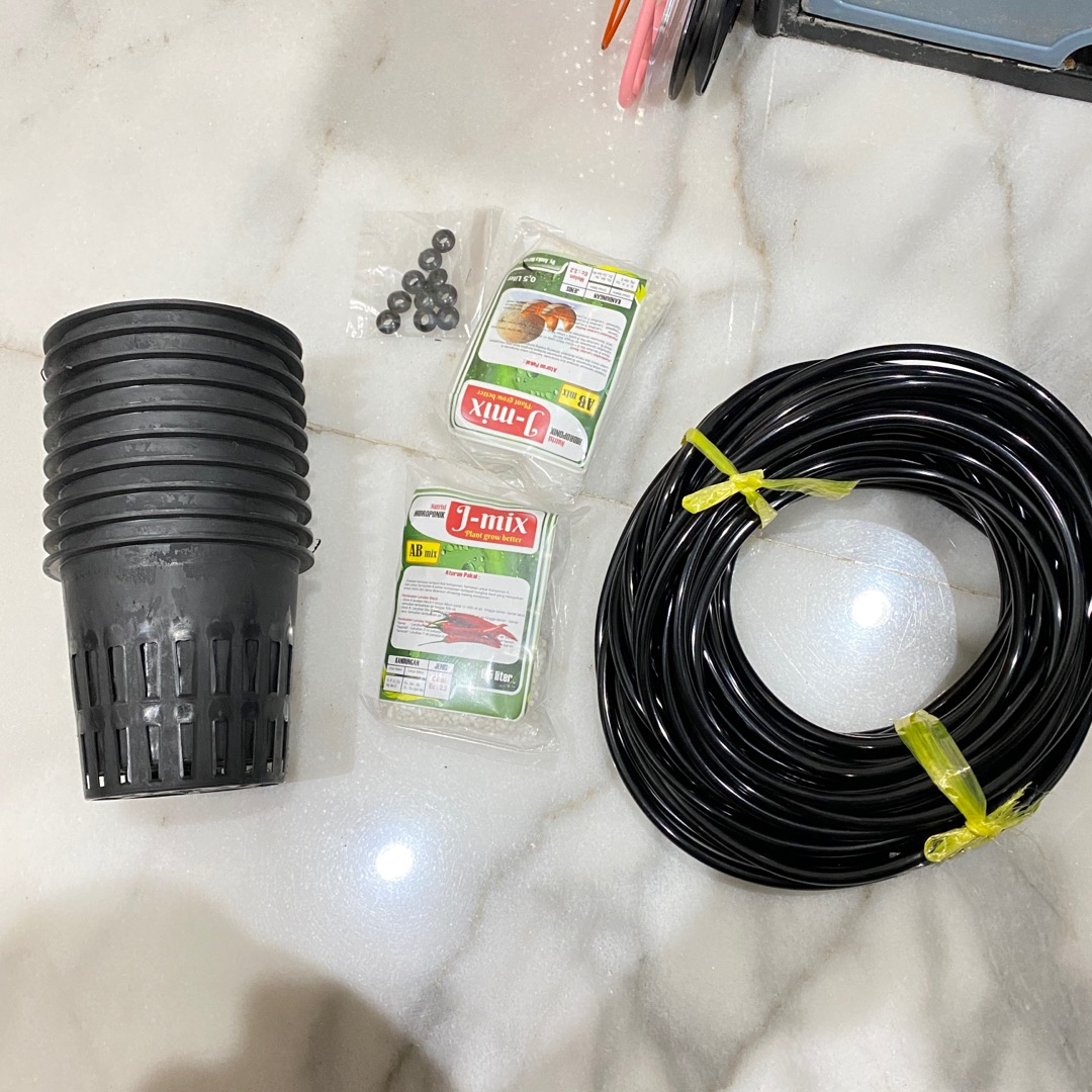 Karet Grommet Selang 7 Mm  Isi 10 Pcs, Seal  Selang Paralon