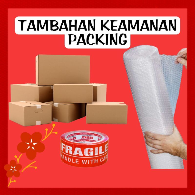 

BUBBLE WRAP/TAMBAHAN KEAMANAN PACKING