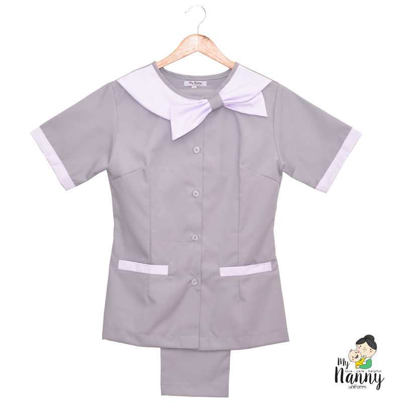 Seragam Baby Sitter - MyNannyUniform - CATTY LENGAN PENDEK