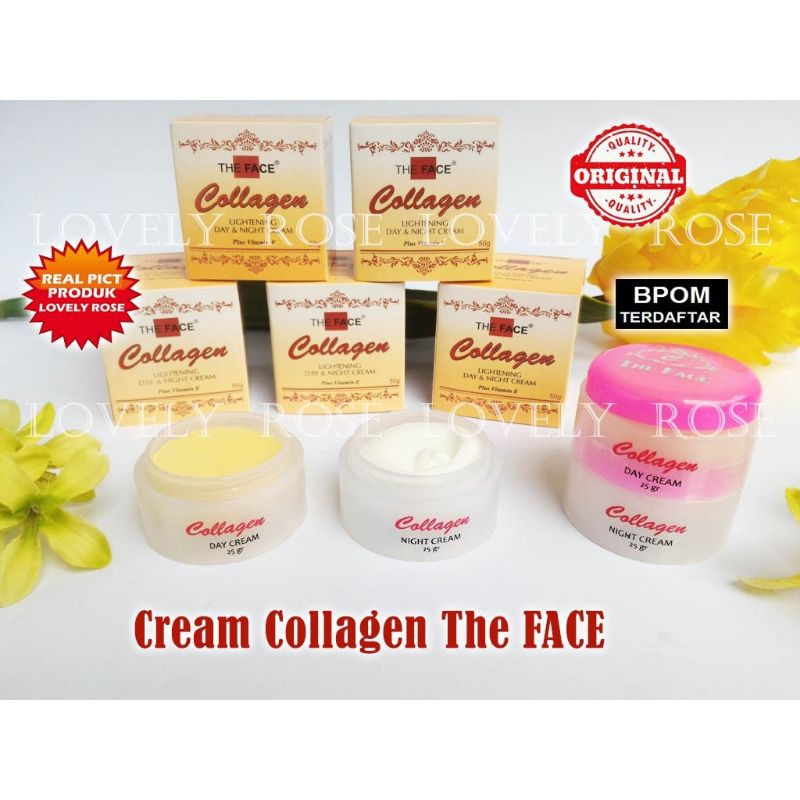 CREAM THE FACE COLLAGEN ORIGINAL BPOM