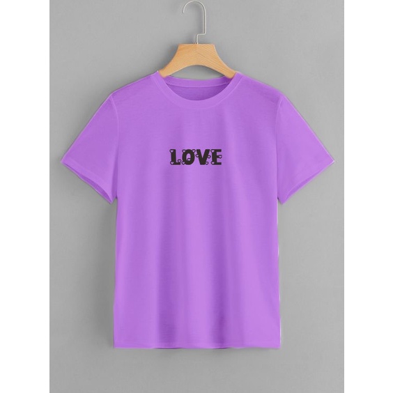 YOURSTYLE1119 - KAOS VALENTINE LOVE KEKINIAN TERLARIS KEREN UNISEX