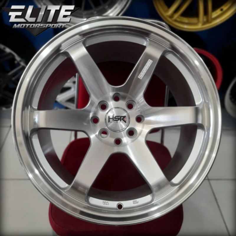 Velg Mobil Avanza Raize Rocky Ring 17x75/9 Lubang 4 Pcd 100 - 114.3 Velg TE37