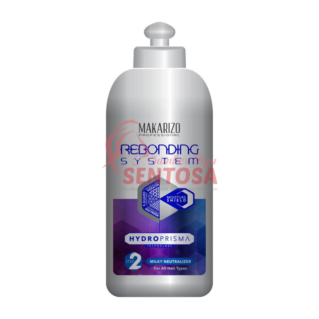 MAKARIZO REBONDING SYSTEM HYDRO PRISMA STEP 2 MILKY NEUTRALIZER 500ML