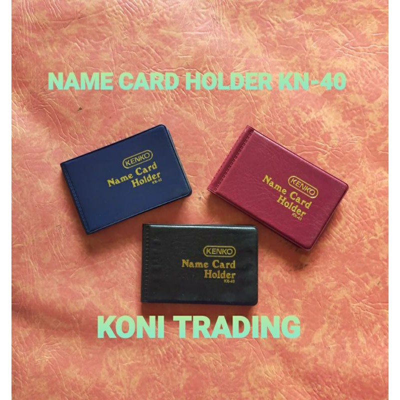

KENKO DELUXE NAME CARD HOLDER KN-40 BAHAN TEBAL