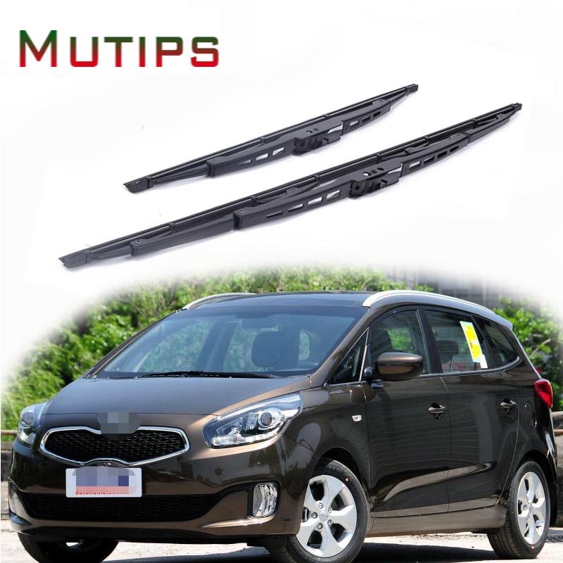 1 Set Karet Wiper Kaca Depan Mobil Untuk Kia Carens Rondo 2012 2011 2010 2009-2006