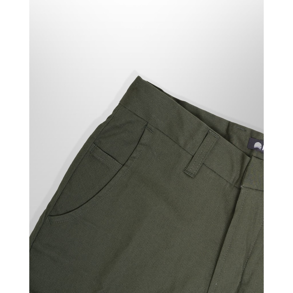 Neo Chino Ankle Pants - Green Army