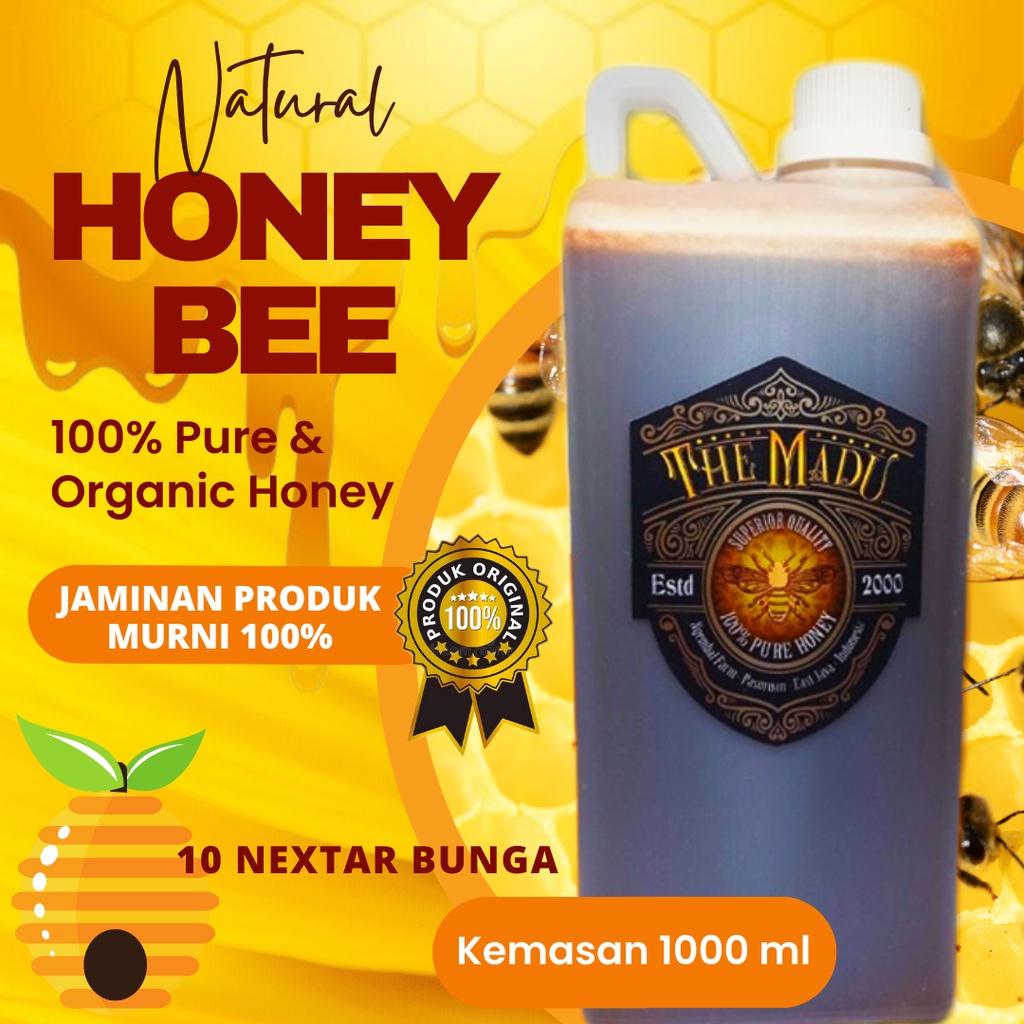 

Madu Asli Murni - madu super - madu kuat - madu murni - madu untuk asam lambung - madu hamil - Madu murni asli hutan multiflora 1 Liter