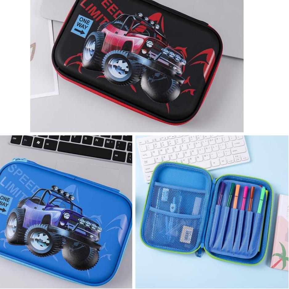 

Model Baru Tempat pensil kotak pensil 3D Cowo Hardtop Pencil Case tempat pensil Anak Cowo Kado Ultah Keren tempat pensil paud tk sd berkualitas 8956 `