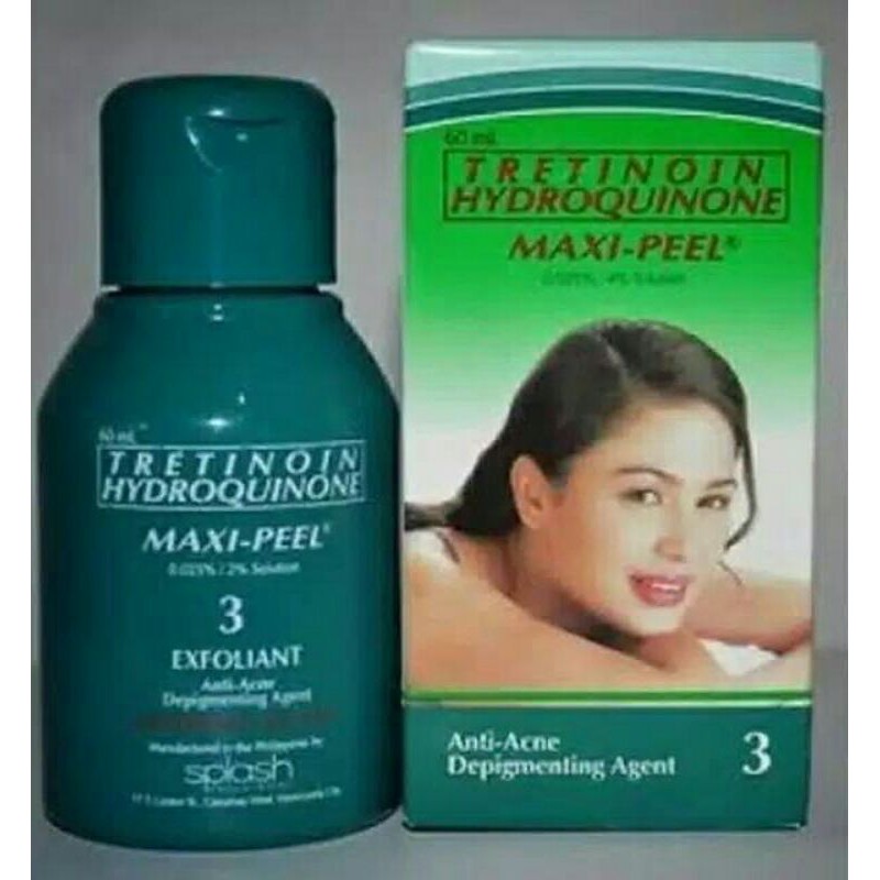 Toner MAXI-PEEL TRETINOIN HYDROQUINONE ORIGINAL FHILIPINE