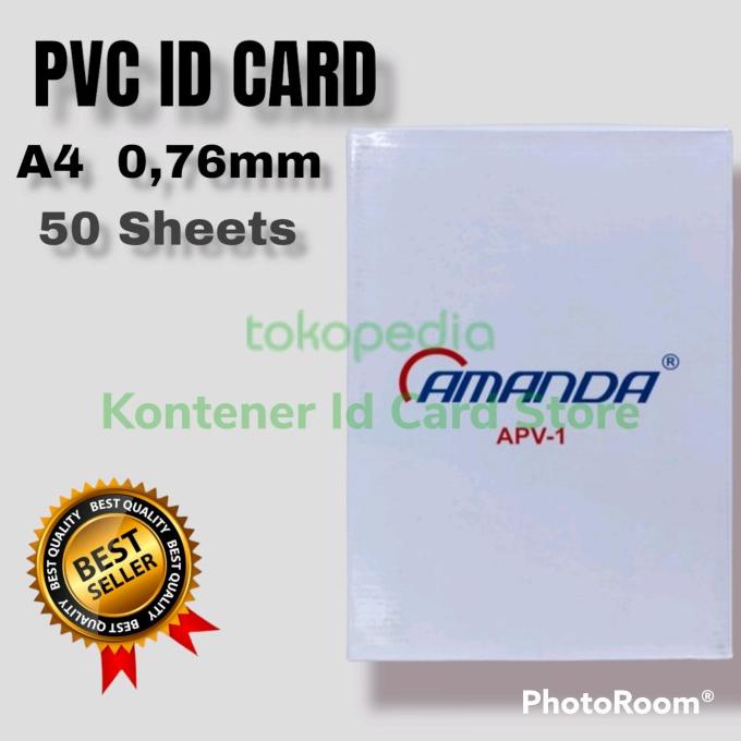 

Kertas Pvc Id Card A4 Isi 50