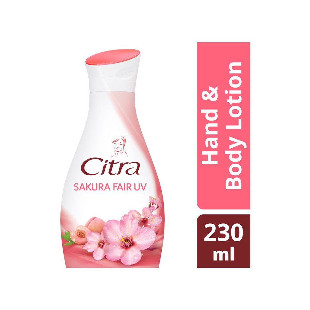 Citra Sakura Fair UV Hand And Body Lotion 230 ml
