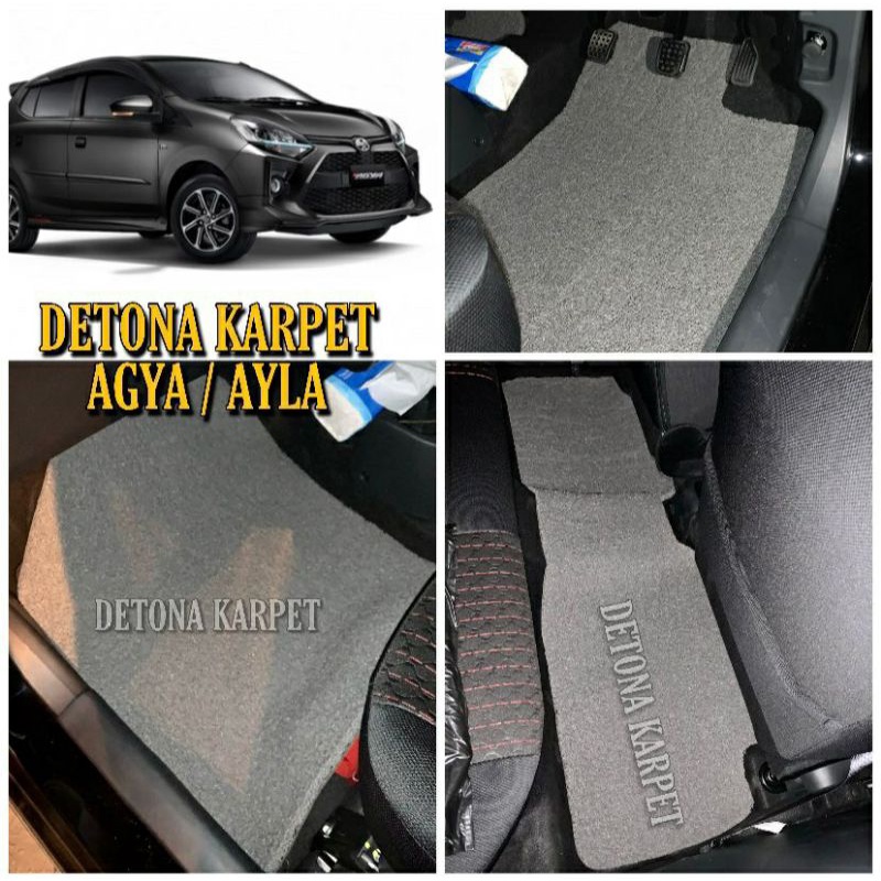 KARPET MOBIL AYLA dan AGYA / KARPET MIE BIHUN FULLSET MOBIL AYLA dan AGYA