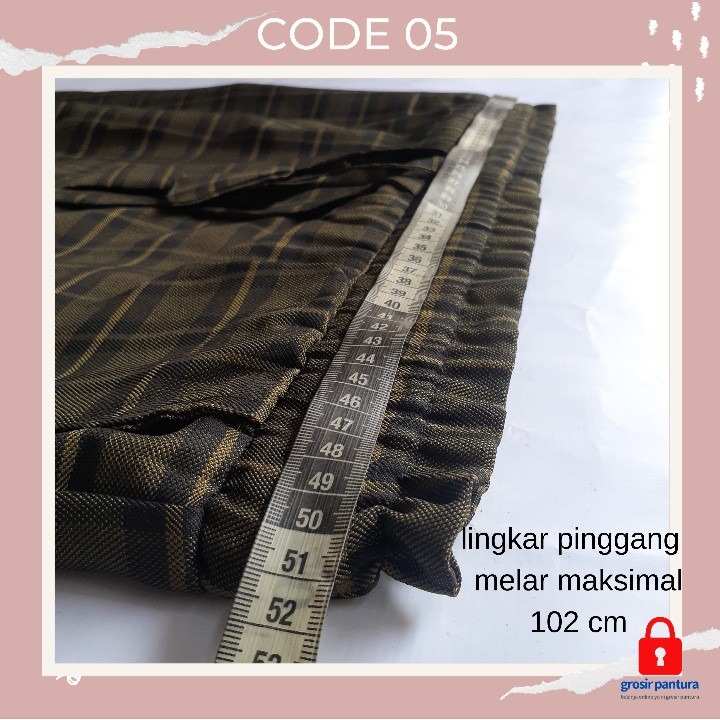 Rok Tartan Panjang Wanita Jumbo Kancing Depan Bahan Semi Woll Premium Bawahan Wanita Kekinian