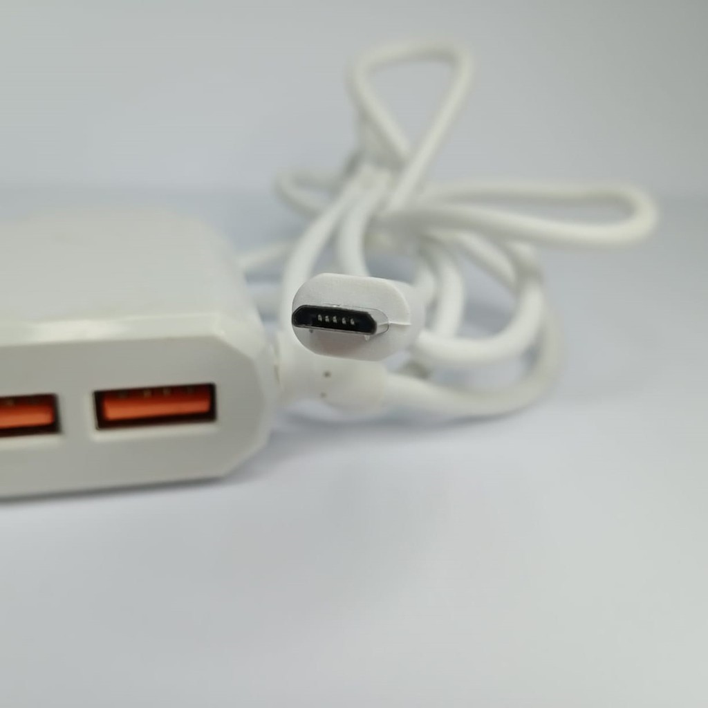 TRAVEL CHARGER WALL 3.5A DUAL USB PORT + KABEL with Detachable USB Data Cable