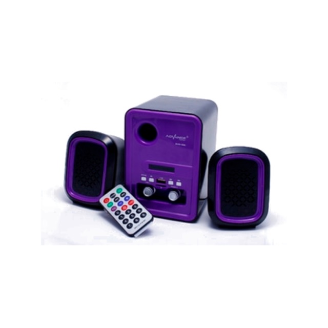 Speaker multimedia 2.0 Advance Duo 200 Bluetooth / BT Subwoofer (MP3, RADIO, REMOTE ) power usb