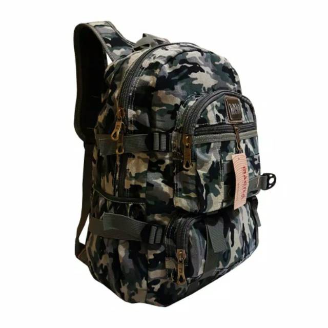 MAGNA Tas ransel pria military polyester kanvas original import