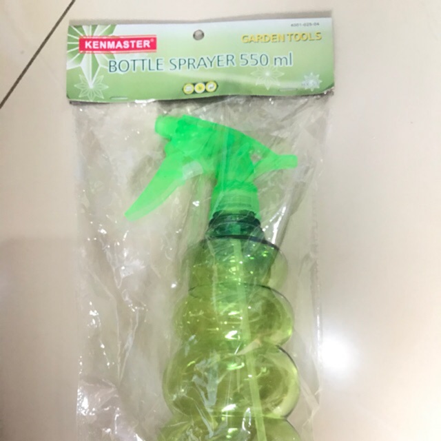 Botol Spray 550 ml Semprotan Air Kenmaster Bulat Empat Tanaman Bunga