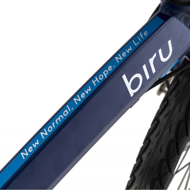 Sepeda Lipat Element Folding Bike Ecosmo Biru 8 Speed New Garansi SNI-3