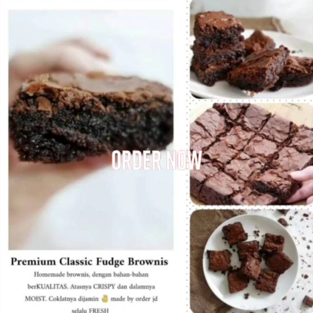 

Premium Fudge Brownies