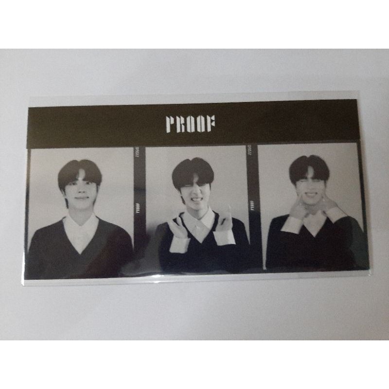 

READY POB WEVERSE ALBUM PROOF BTS TRIPTYCH JIN