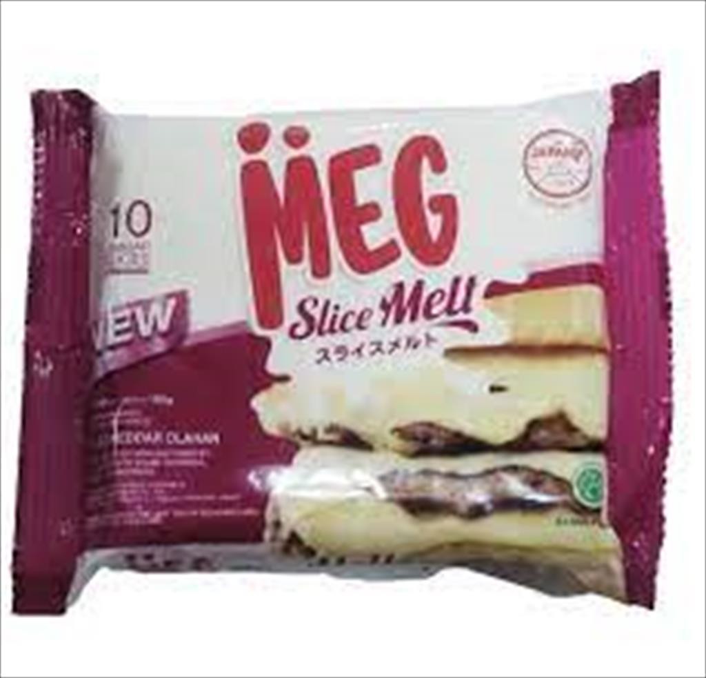 

Meg Slice Melt 10 Slices 160 Gram Easy Melt