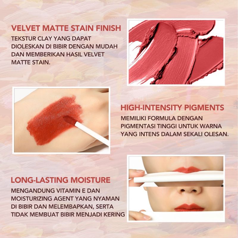 (GOSEND/COD) YOU COLORLAND SOFT STROKE LIP CLAY