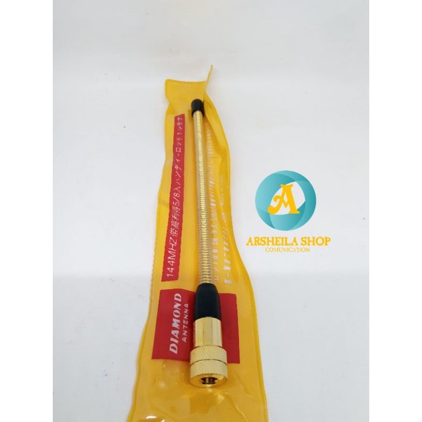 Antena ht helical gold female Bnc male promo murah