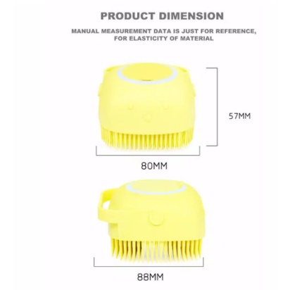 SIKAT MANDI DISPENSER SILIKON BRUSH SHOWER