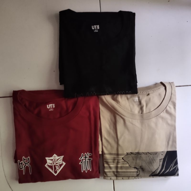 Preloved Uniqlo UT X Jujutsu Kaisen 0/Batch 2/Batch 1