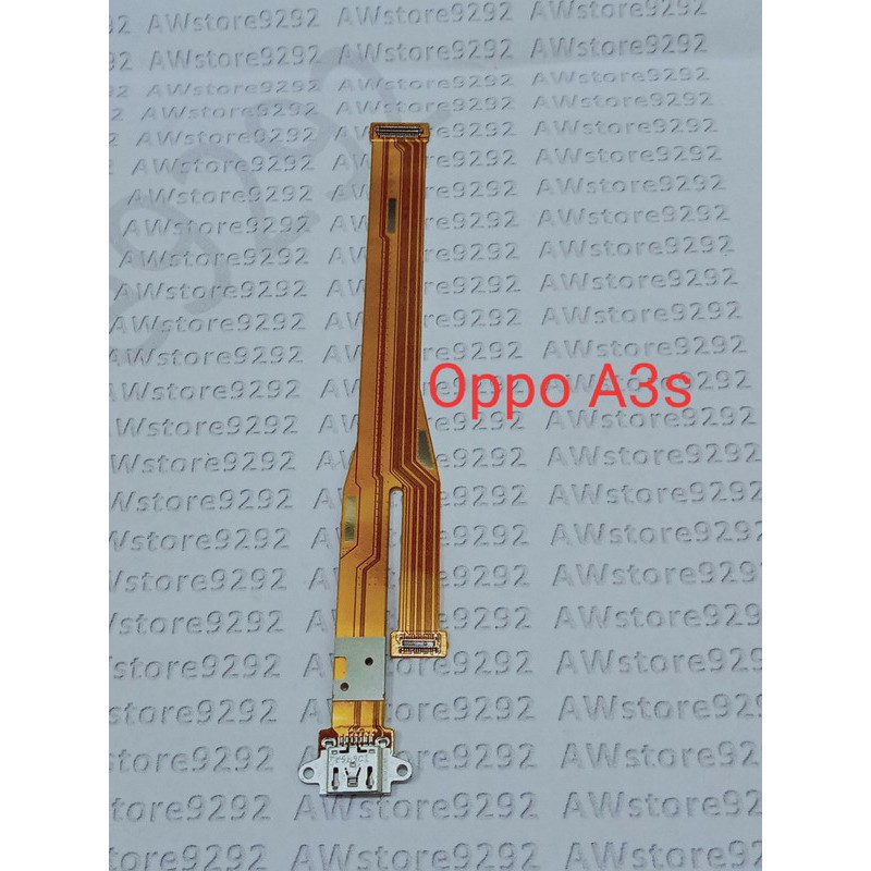 Flexible fleksibel Konektor Charger Oppo A3S