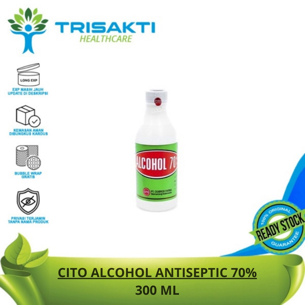 Alcohol Antiseptic 70% CITO 300 ml