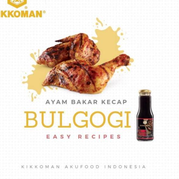 

Ready Gan KIKKOMAN saus Bulgogi Halal jerigen 2L m47➸