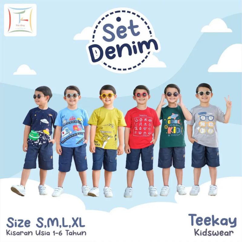 SET DENIM TEEKAY