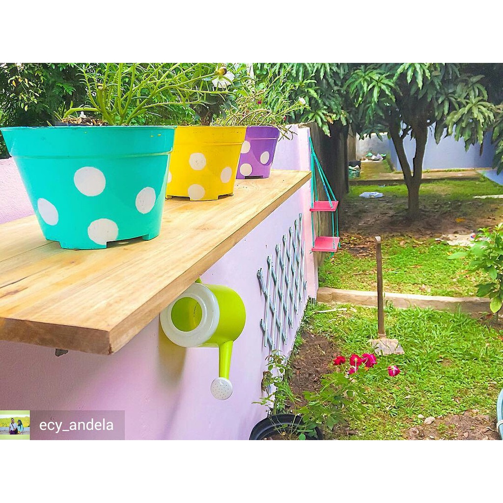 Cuci Gudang Pot Polkadot Warna Warni Untuk Hiasan Dinding, Pajangan xoaxX5Tb0pyDR