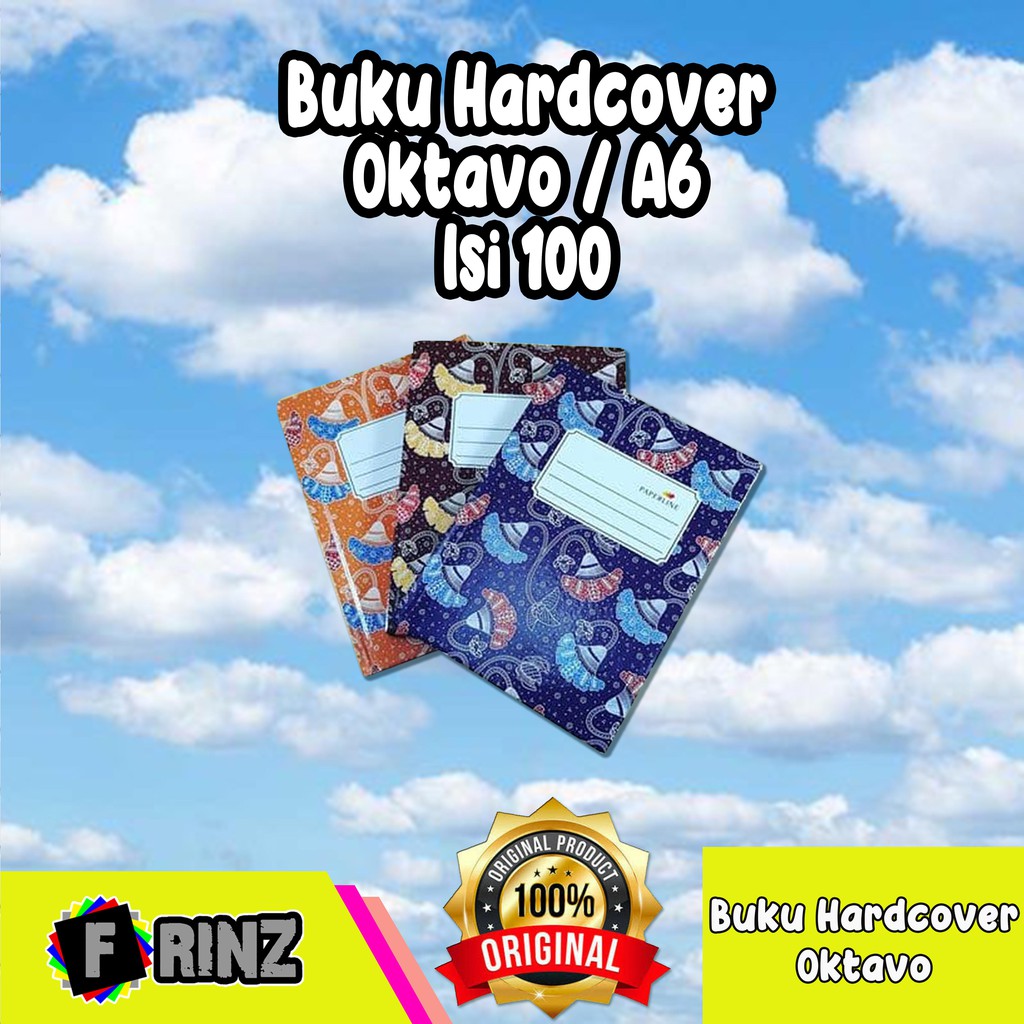 

ATK ~ Buku Hardcover A6 isi 100 / Hard cover Oktavo / Buku Kecil / Buku Catatan Kover Keras