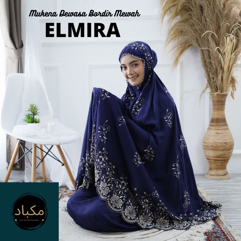 Mukena Dewasa Elmira Bordir Mewah