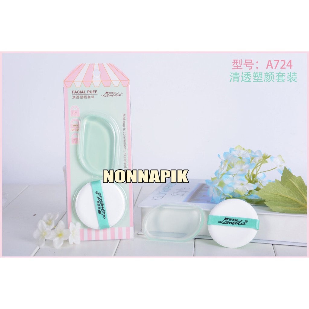 BB Cushion Makeup Powder Puff Sponge + Silicone Silikon Silisponge LAMEILA