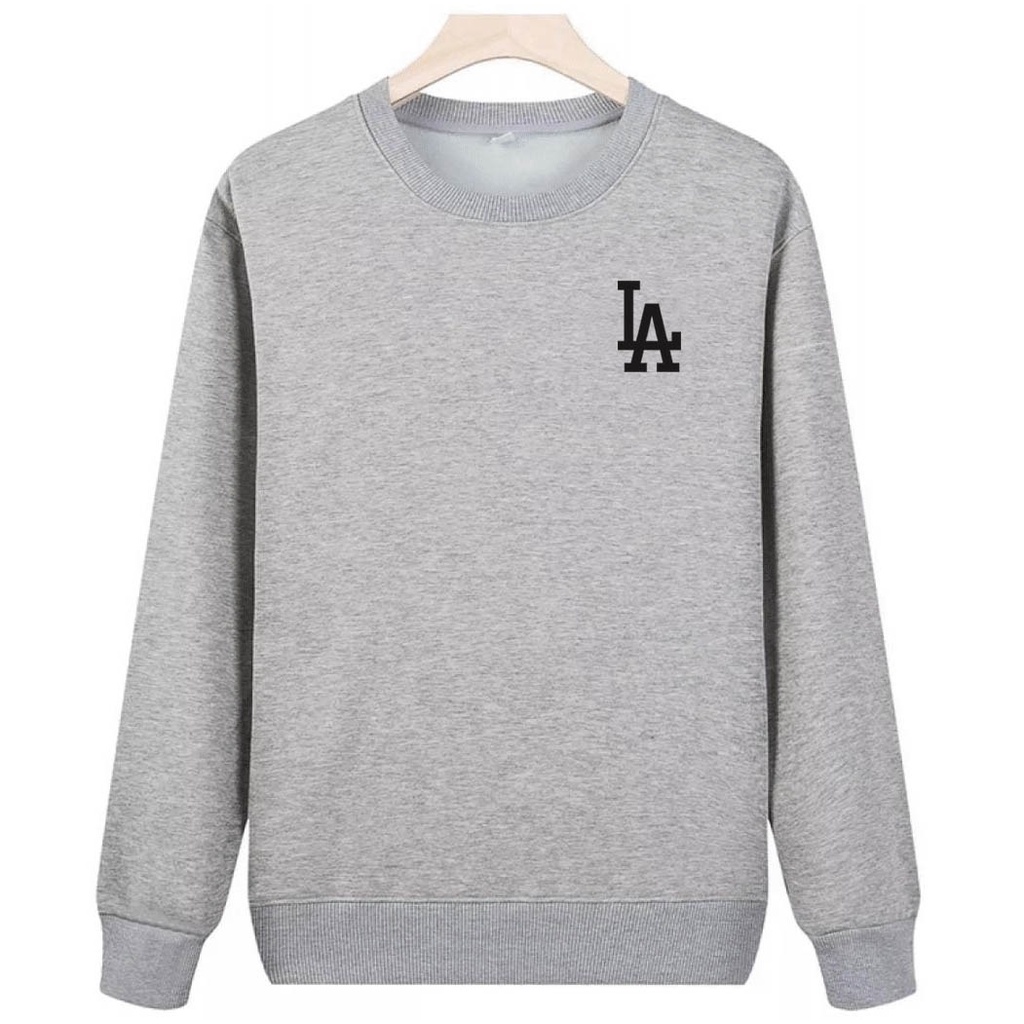 LA SWEATER CRAWNECK || Sweatshirt LA Bordir || SIZE M - L - XL