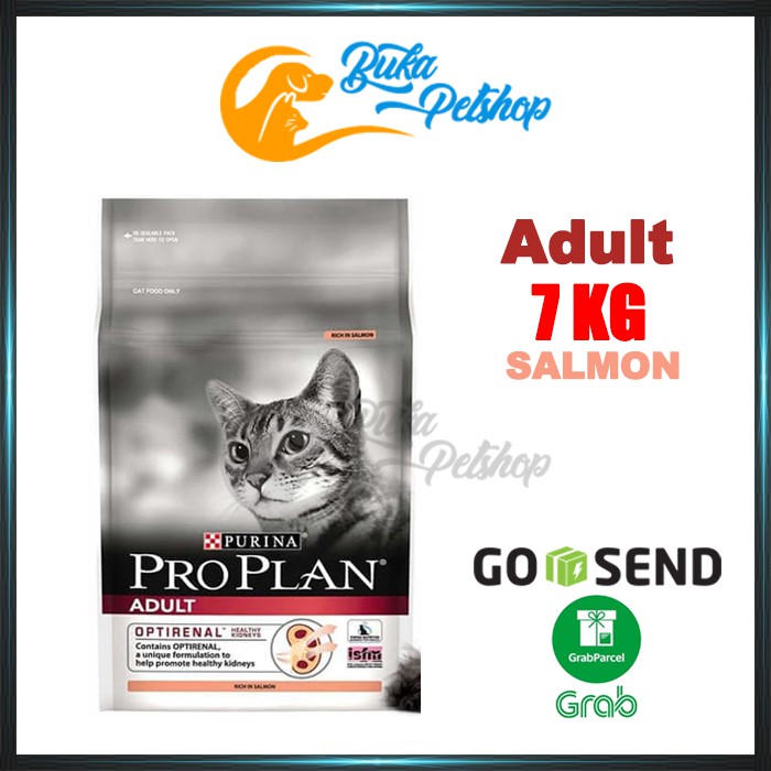 Proplan Adult Cat Salmon 7kg Khusus Gojek / Grab