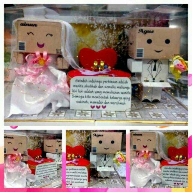 

Boneka Danbo Couple Preweding Kado Ultah Kado Anniversary Kado Unik