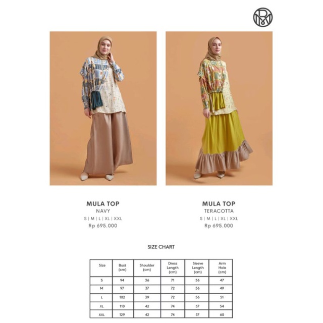 SALE‼️ MULA TOP BY RIA MIRANDA