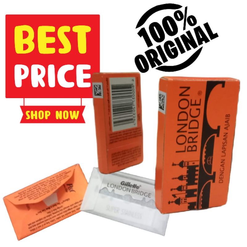 SILET LONDON BRIDGE KEMASAN BARU  DIJUAL ECERAN /1 PCS