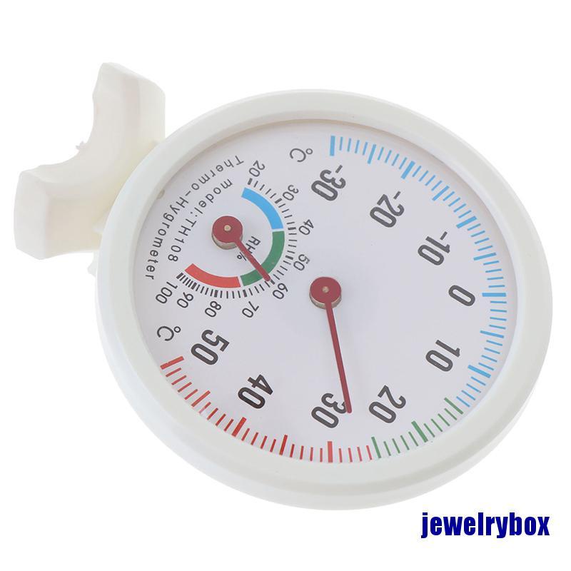 (Jewelrybox) Termometer / Higrometer Mini Untuk Indoor / Outdoor