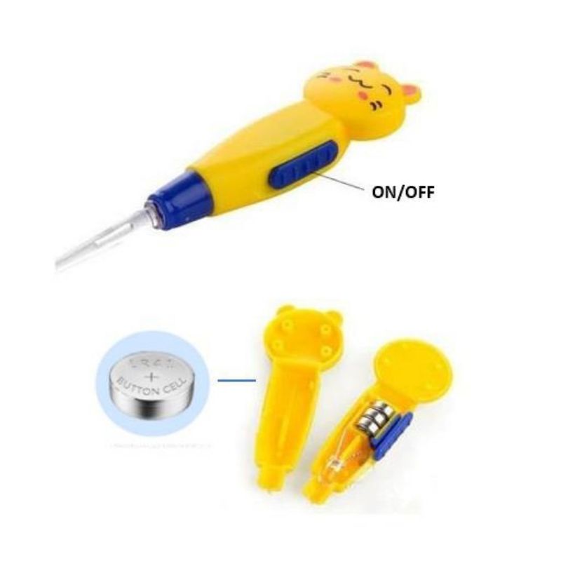 EARPICK LED KOREK KUPING SENTER FLASHLIGHT