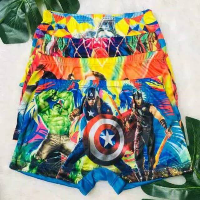 CD BOXER ANAK COWOK IMPORT MURAH / CELANA DALAM ANAK COWOK / S-M