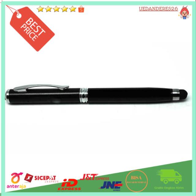 

TaffLED 4 in 1 Senter + Laser Pointer + pulpen + Stylus - T0054