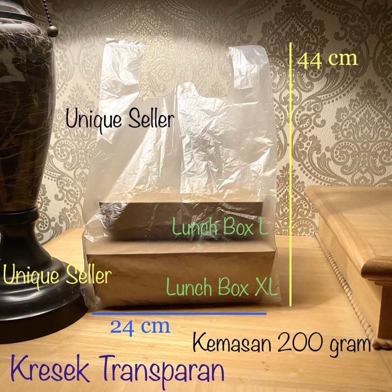 Kresek Transparan uk 15 24 28 merk BAWANG isi 200 Gram / Kantong Kresek Transparan BAWANG uk 15x33 24x40 28x48 / Kantong Plastik HD 15 x 33 / 24 x 40 / 28 x 48 / Bukan Alfa